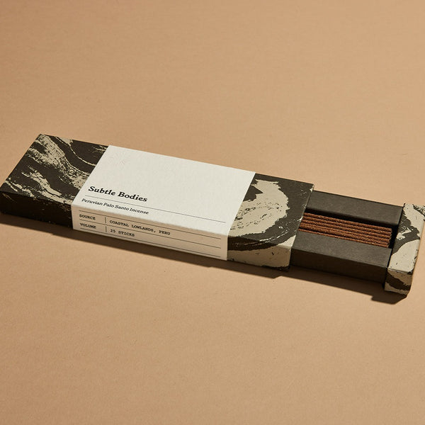 Subtle Bodies Incense Peru Palo Santo(ペルー産パロサント)