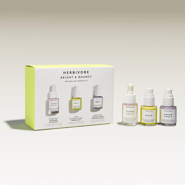 Herbivore Botanicals ブライト&バウンシーセラムキット