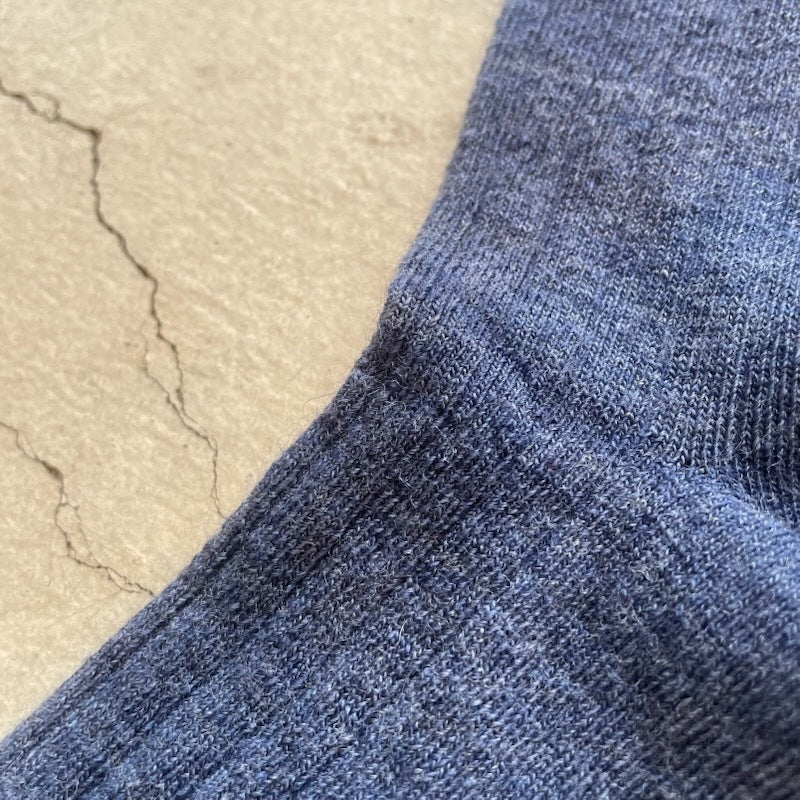 Joha Wool Socks リブ薄手 レディース