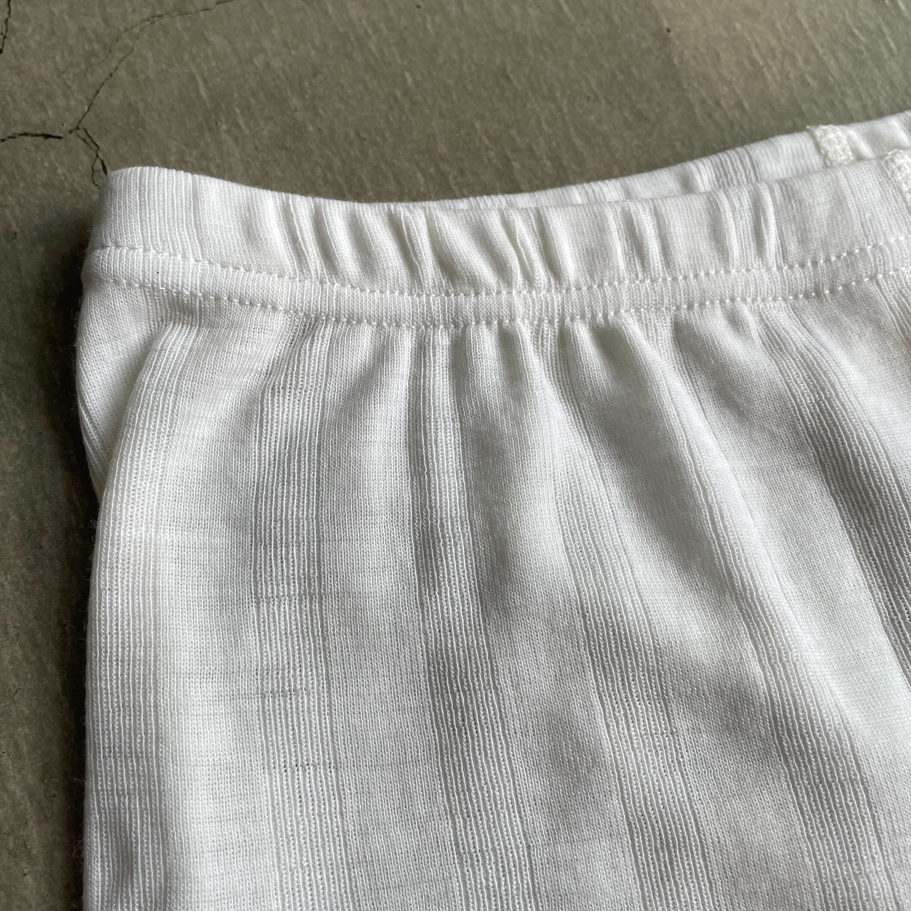 Joha ウール・シルク ハーフレギンス (オフホワイト)