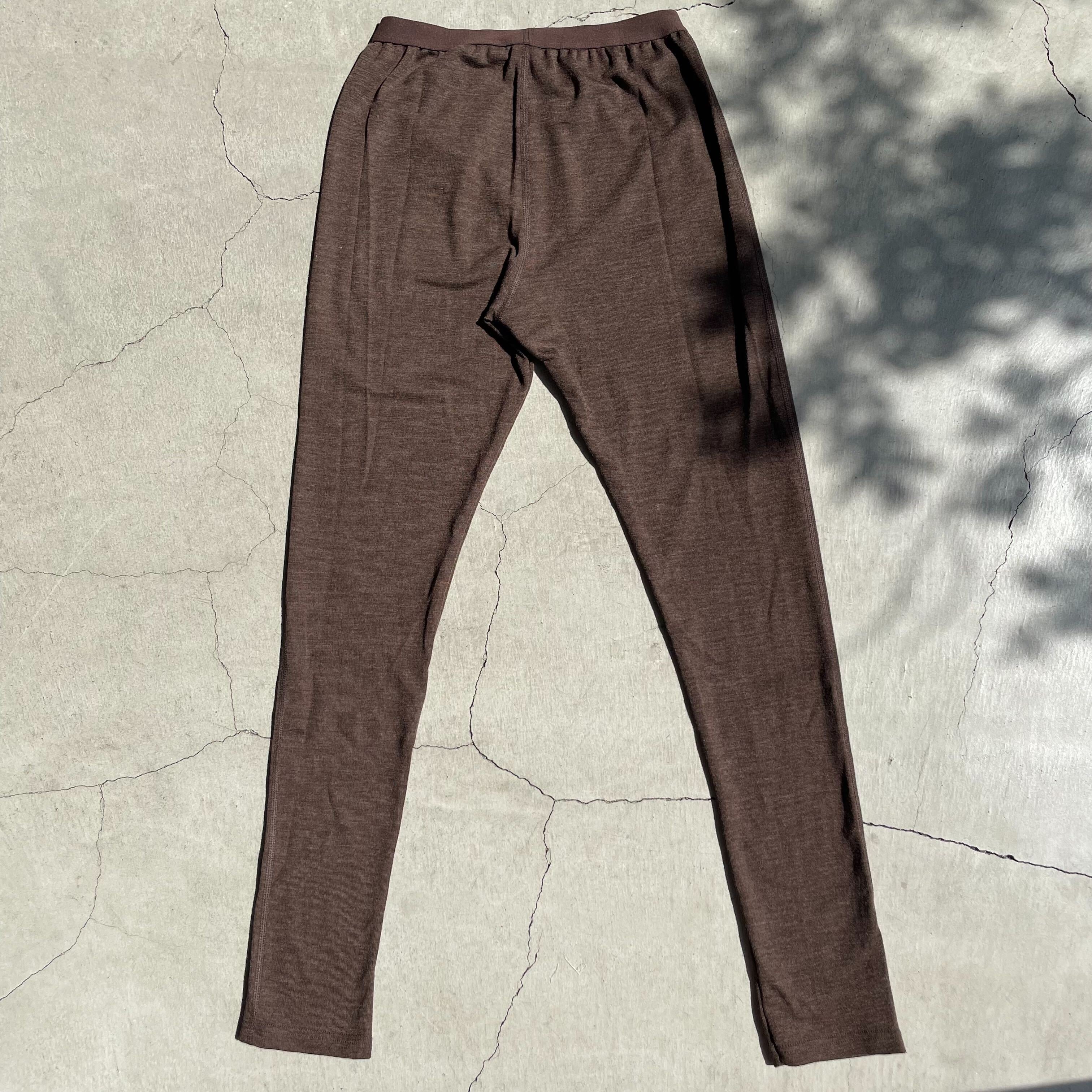 Joha ウール レギンス(ブラウンK)