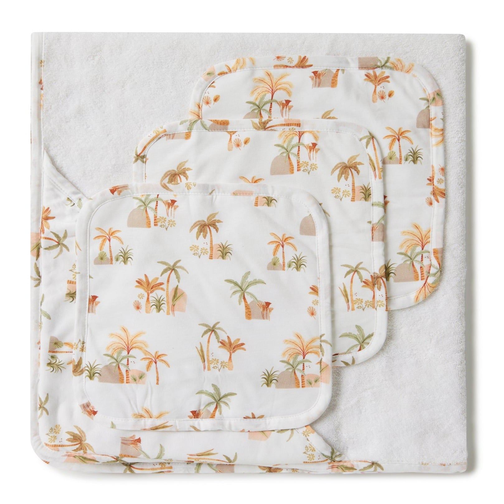 Snuggle Hunny Kids Organic Baby Towel (Palm Springs)