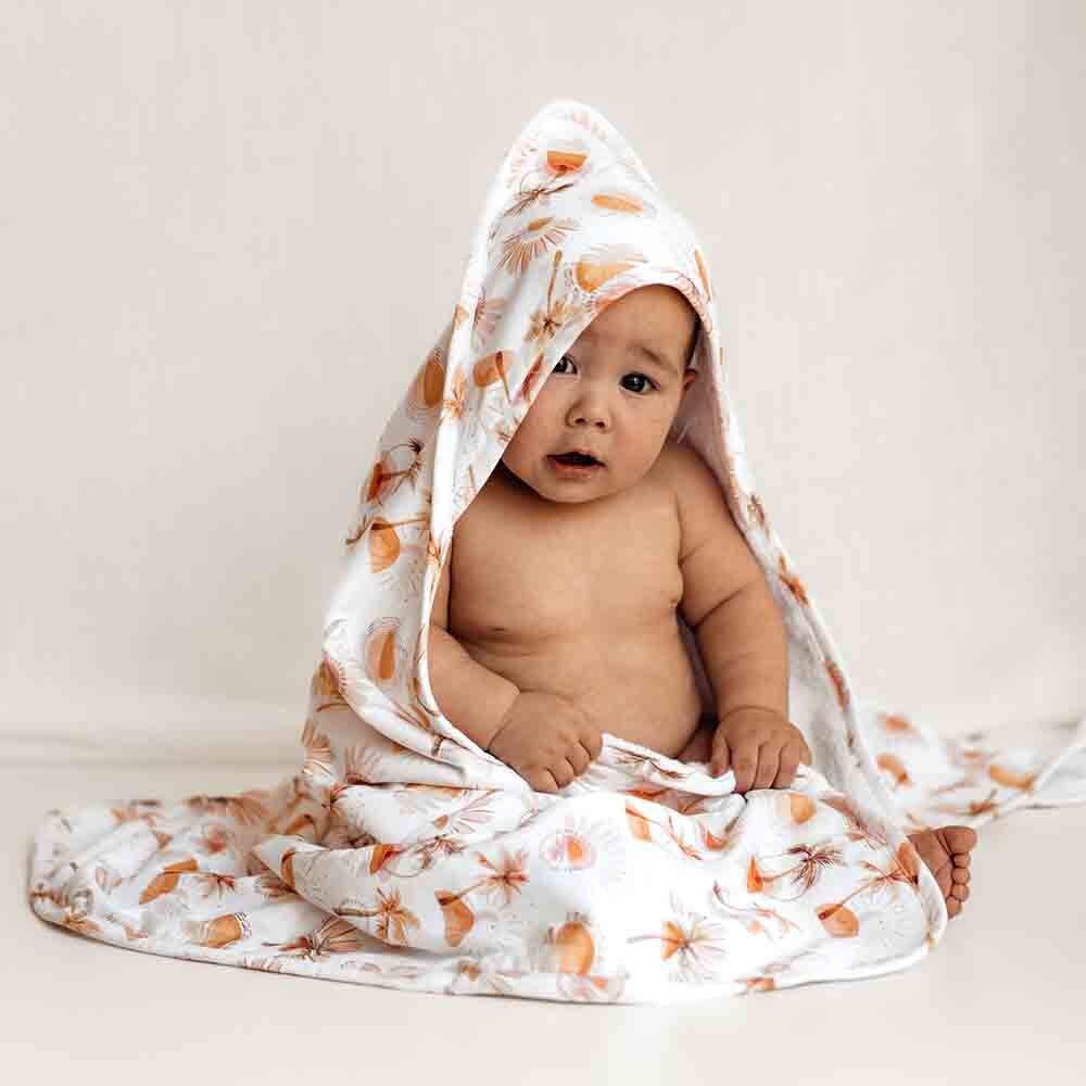 Snuggle Hunny Kids Organic Baby Towel (Paradise)