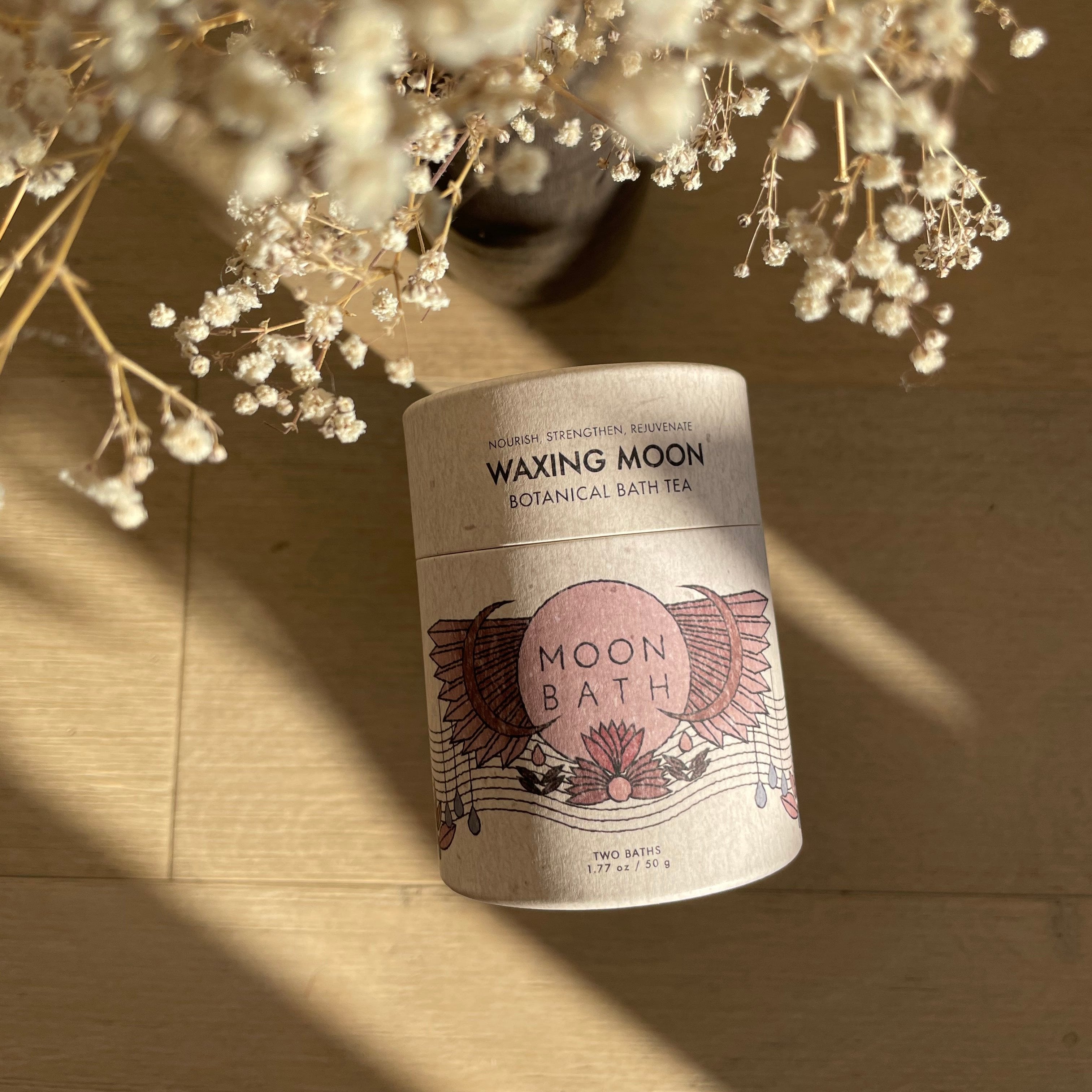 Moon Bath Botanical Bath Tea (Waxing Crescent Moon)