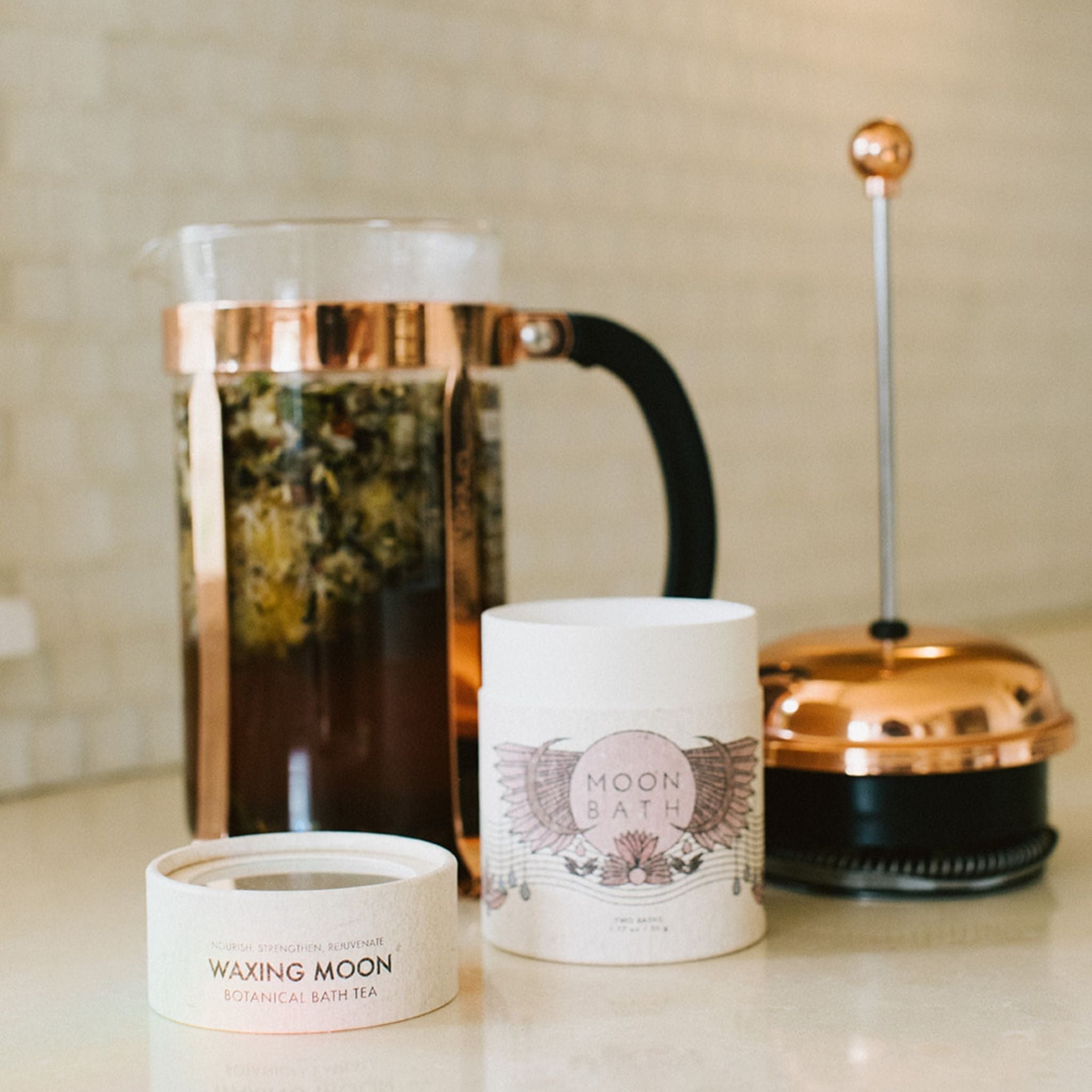 Moon Bath Botanical Bath Tea (Waxing Crescent Moon)