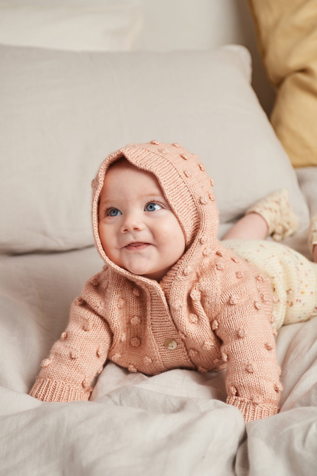 限定値下げ　misha and puff layette カーディガン　0-6m