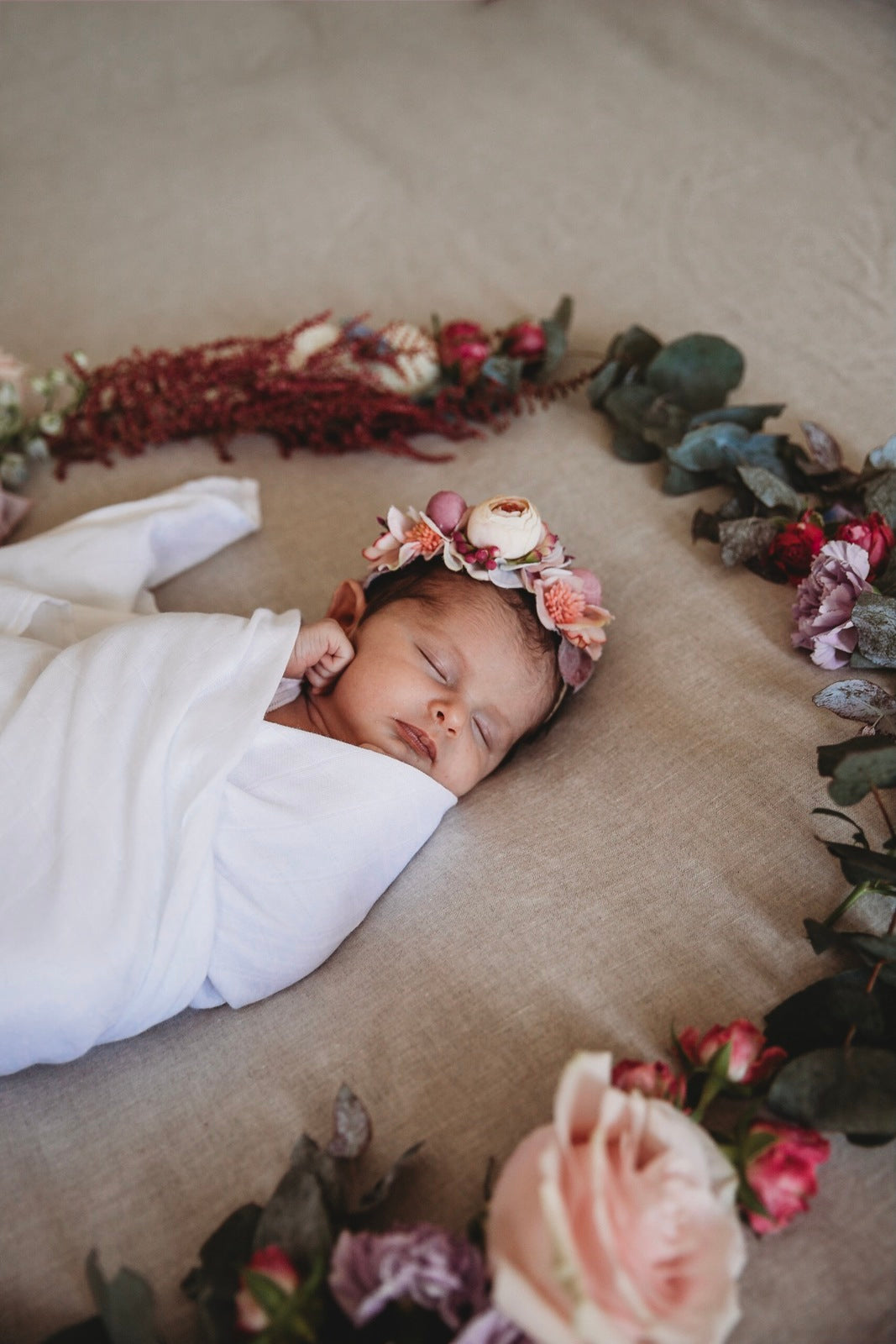 Snuggle Hunny Kids オーガニックモスリンラップ (Milk)