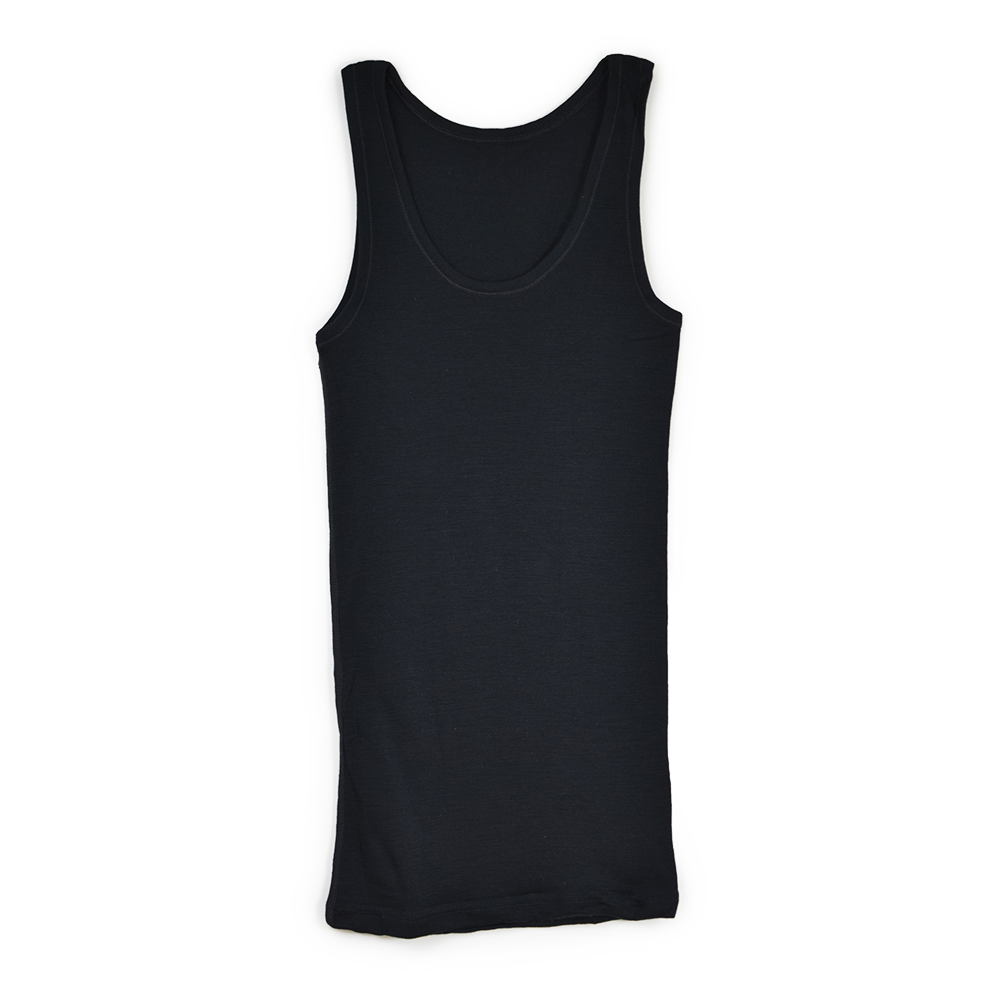 Joha ウール ノースリーブアンダーシャツ(ブラック)