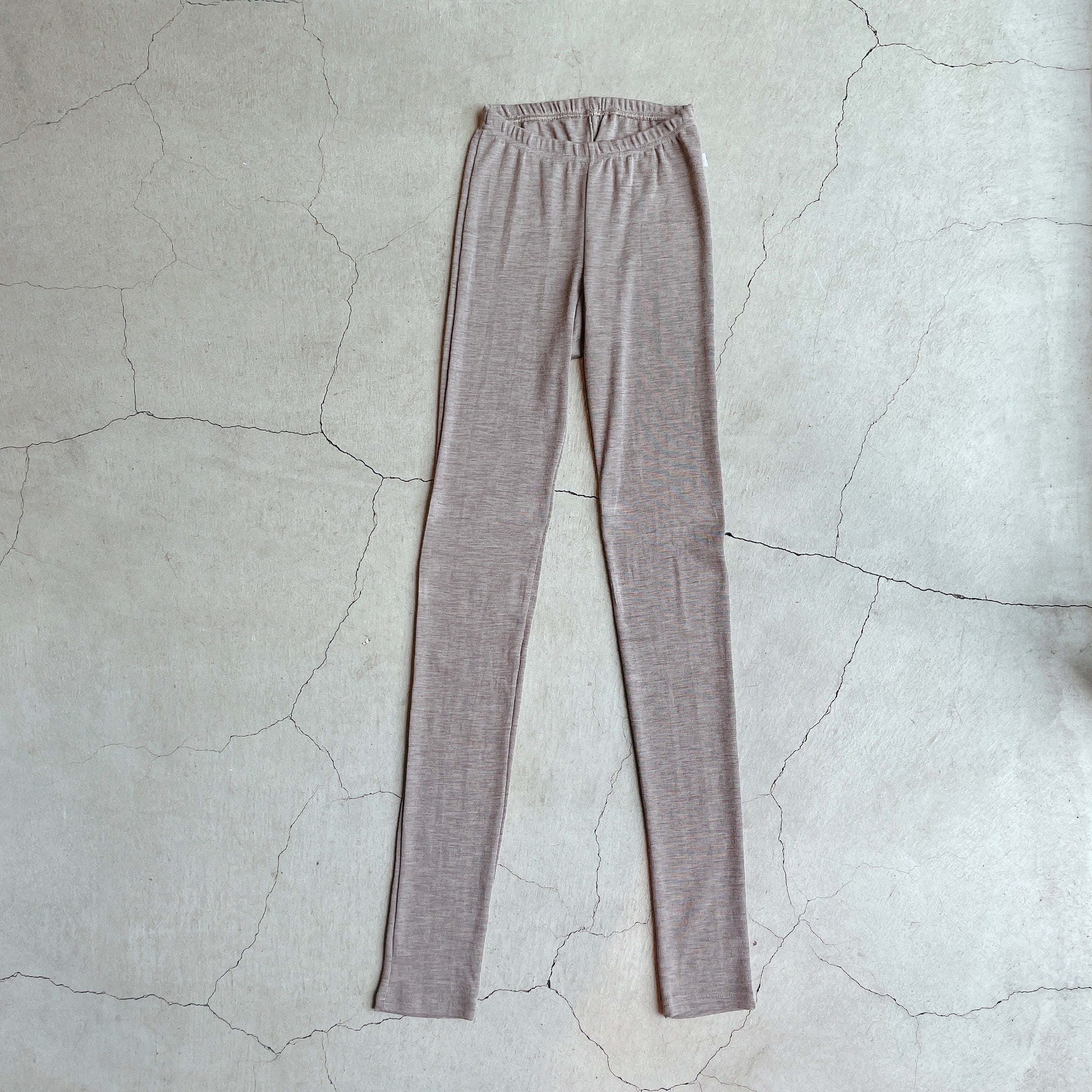 Joha ウール・シルクレギンス(ベージュ)