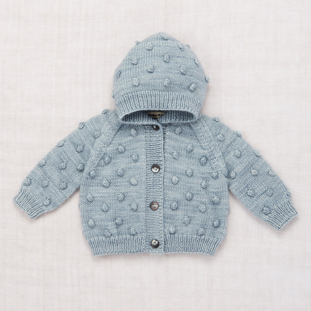 SALE＞Misha&Puff Layette Popcorn Cardigan（Indigo）（70cm）