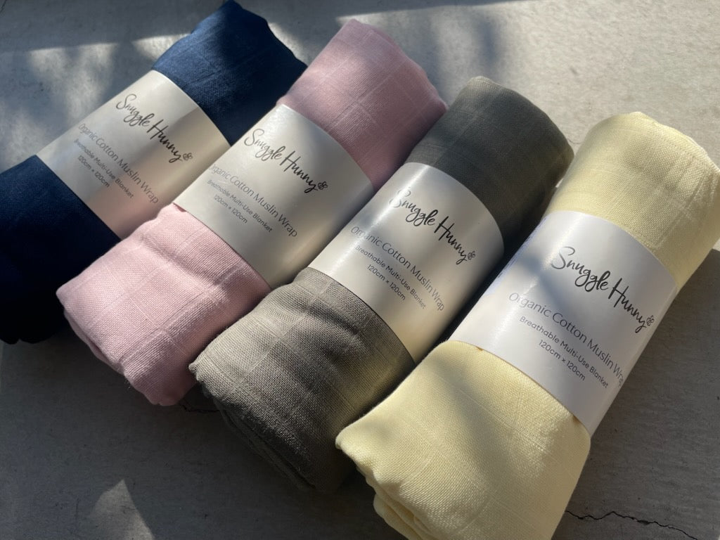 マルチに使える色柄豊富なおくるみ