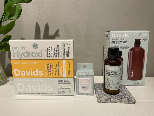 ーガニックコスメ＆サステナブルライフスタイルショップ It’s So Easy オーラルケア Davids ナノヒドロキシアパタイト ホワイトニング歯磨き粉