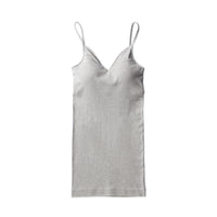 [Limited time offer 4/29-5/16] Souple Luz Bra Pad Camisole (with padding) Gray