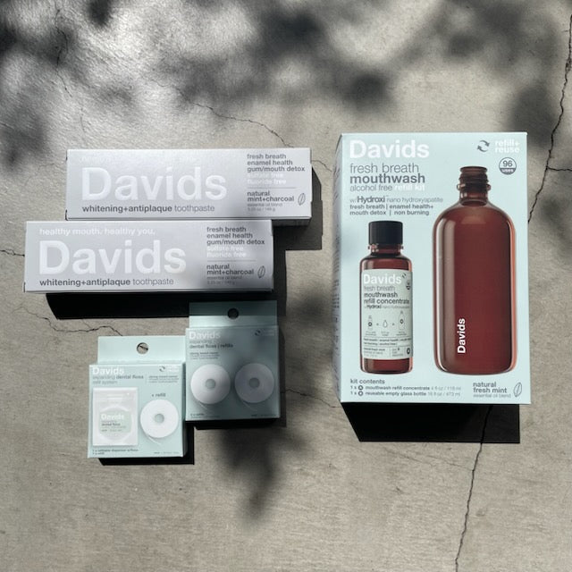 【10%OFF】Davids トータルケア まとめ買いセット (チャコール)