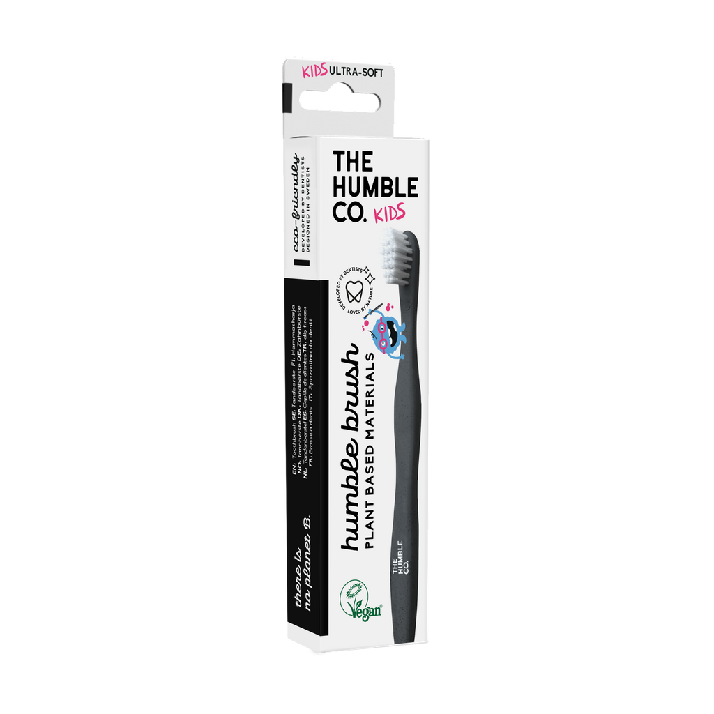 THE HUMBLE CO. Plant-Based Kids Toothbrush (White)