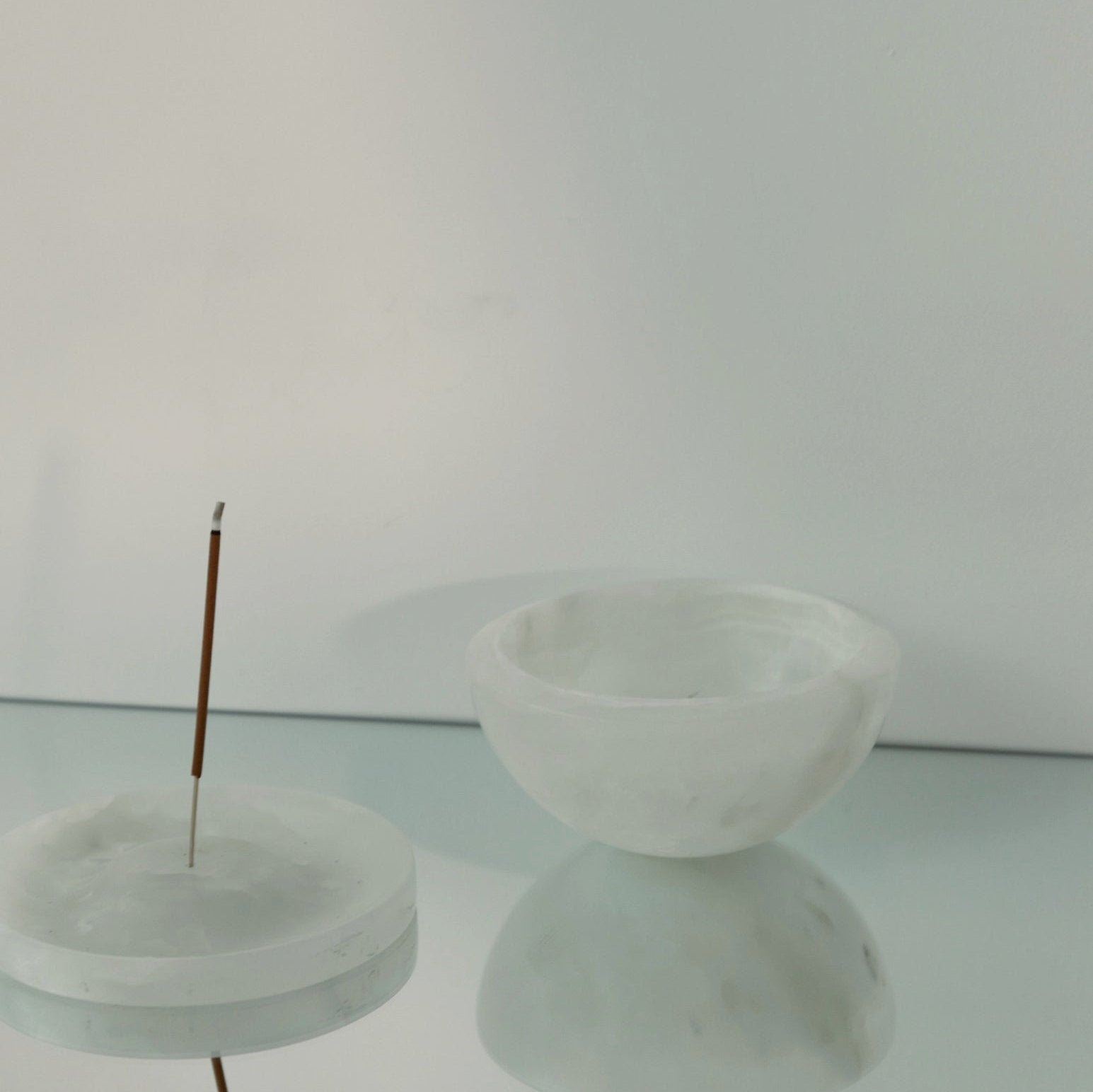 【期間限定11/16-12/15】Addition Studio Horizon Incense Burner - White Onyx