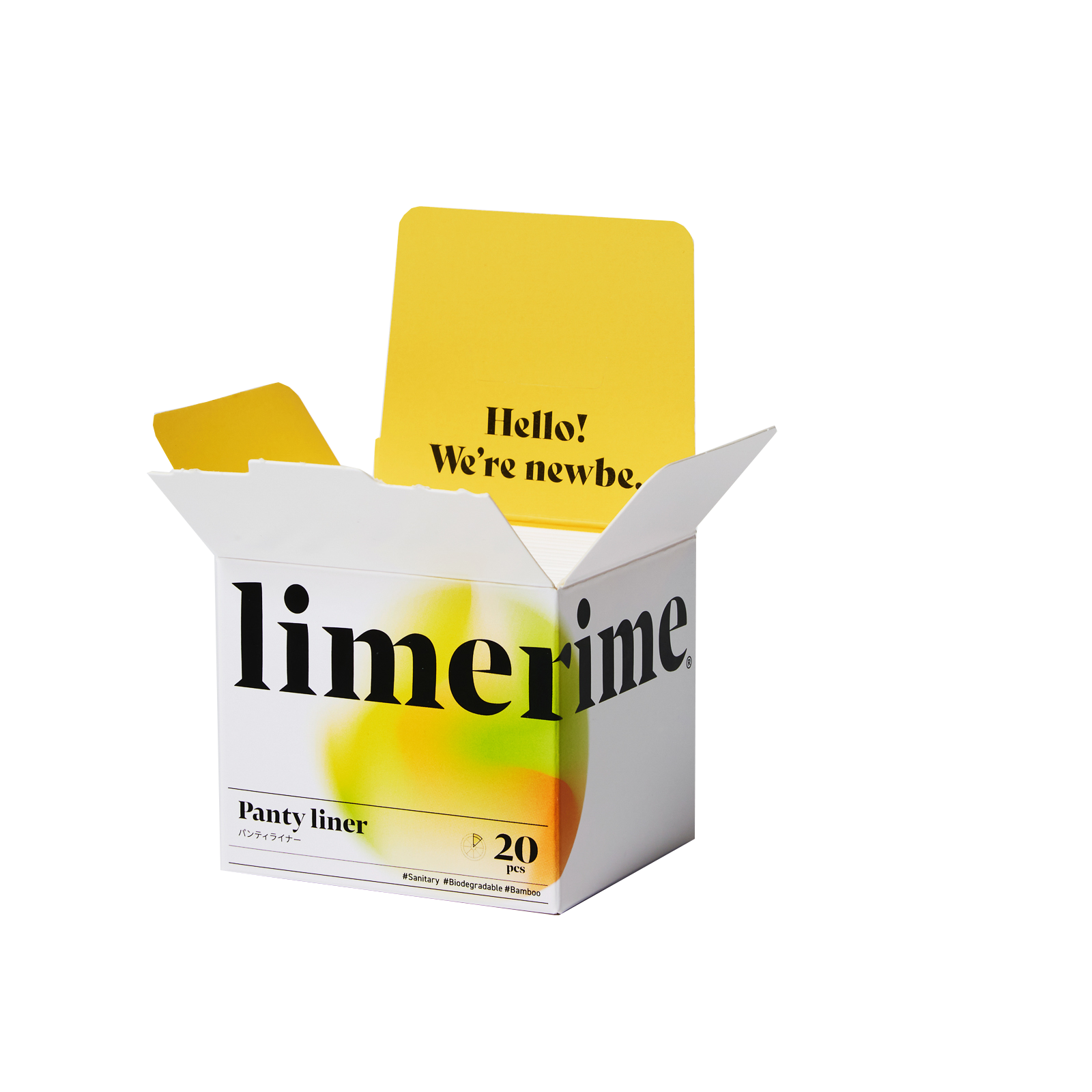 limerime 生理用品 竹素材 フェムケア 肌にやさしい ナチュラル パッケージ