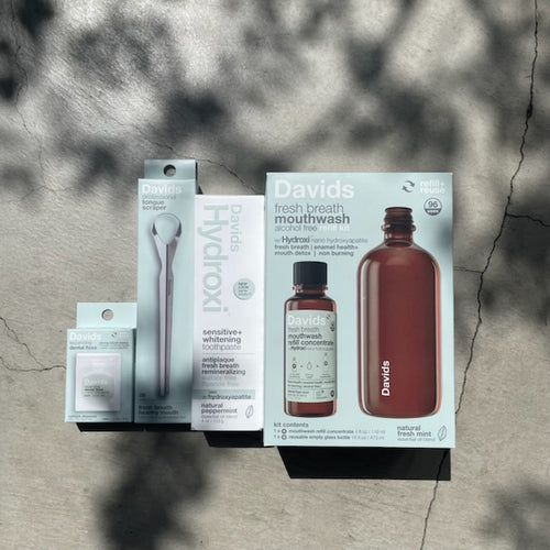 【10%OFF】Davids 舌ケア＆マウスウォッシュセット (センシティブ)