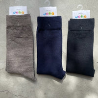 Joha Wool Socks プレーン メンズ