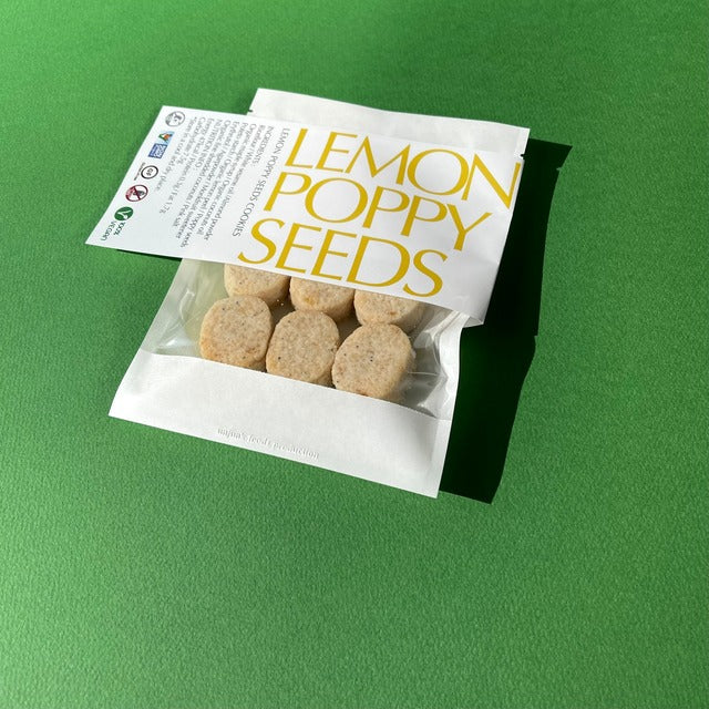 unjunk foods production レモンポピーシードクッキー
