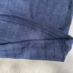 Joha wool and silk T-shirt (navy)