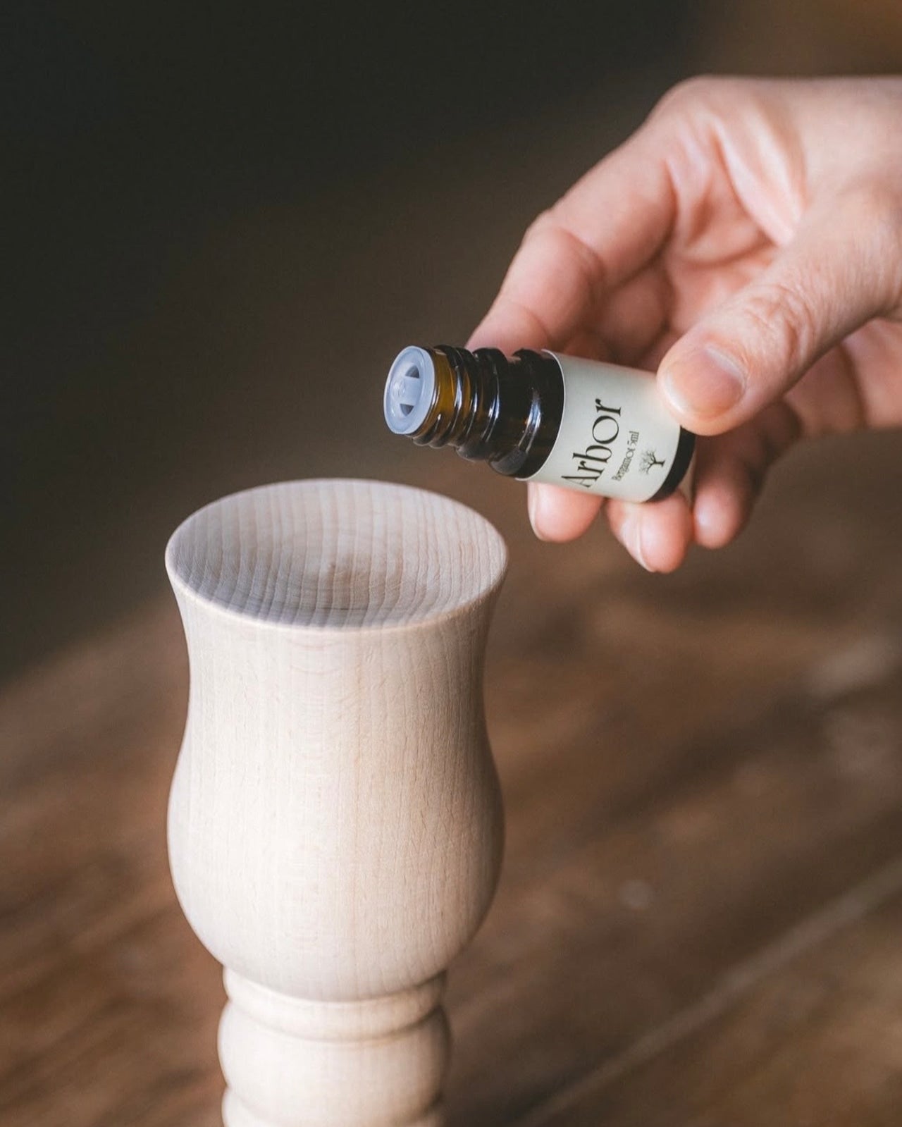 【期間限定2/6-23】Arbor Chalice wood diffuser + aroma oil 5ml set