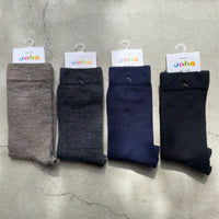 Joha Wool Socks プレーン レディース