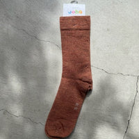 Joha Wool Socks リブ薄手 レディース