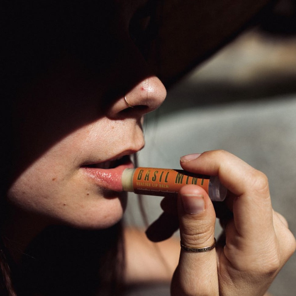 URB APOTHECARY Lip Balm (Basil Mint Scent) 4.3g