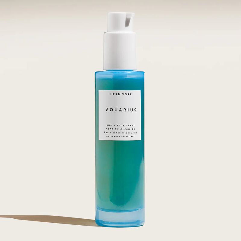 ナチュラル Herbivore Botanicals 洗顔料 メイク落とし 顔 ブルータンジーオイル 天然BHA 脂性肌 混合肌 ニキビ肌 すっきり洗い上げる 角質ケア 商品正面