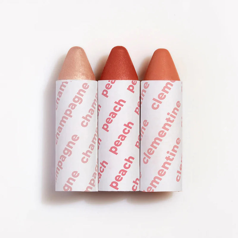 ナチュラル AXIOLOGY メイクアップバーム リップ チーク アイライン ヴィーガン ゼロウェイスト クルエルティフリー セット内容