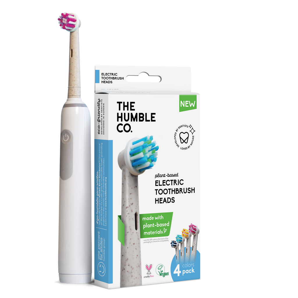 THE HUMBLE CO. Replacement brush for plant-based electric toothbrushes
