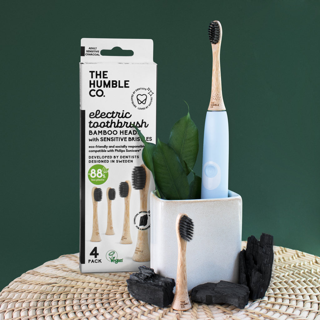 THE HUMBLE CO. Bamboo Electric Toothbrush Replacement Brush (Sensitive)