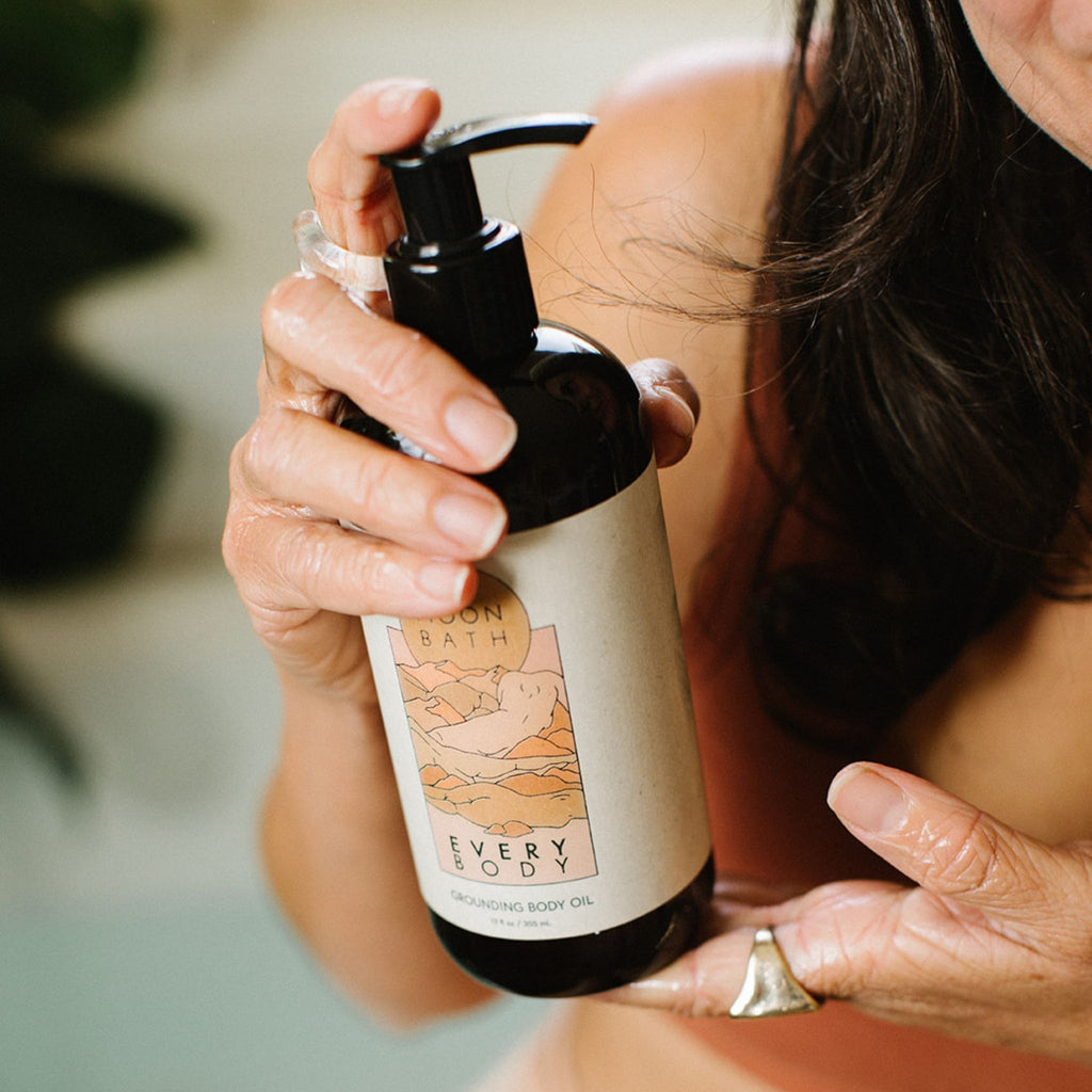 Moon Bath Grounding Body Oil