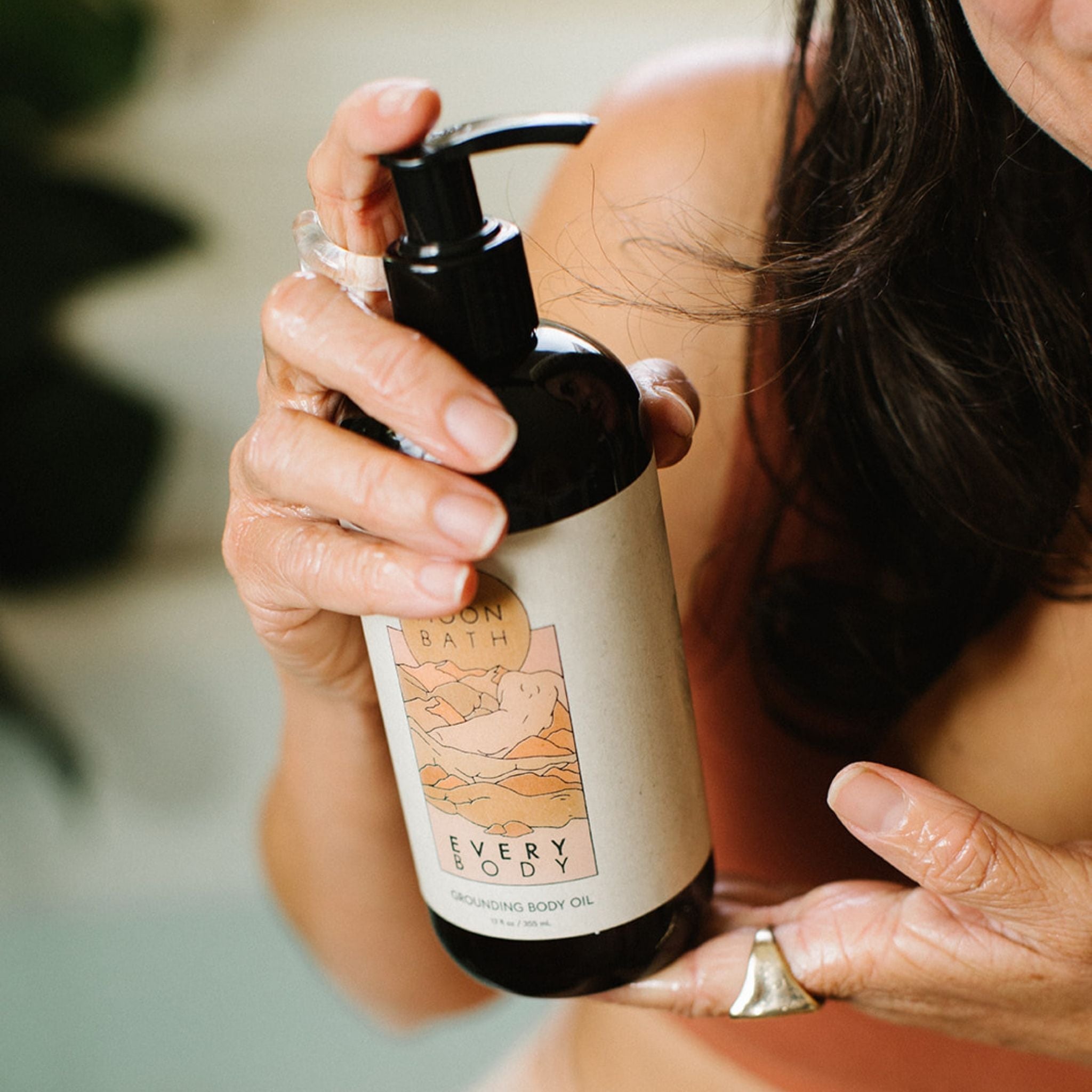 Moon Bath Grounding Body Oil