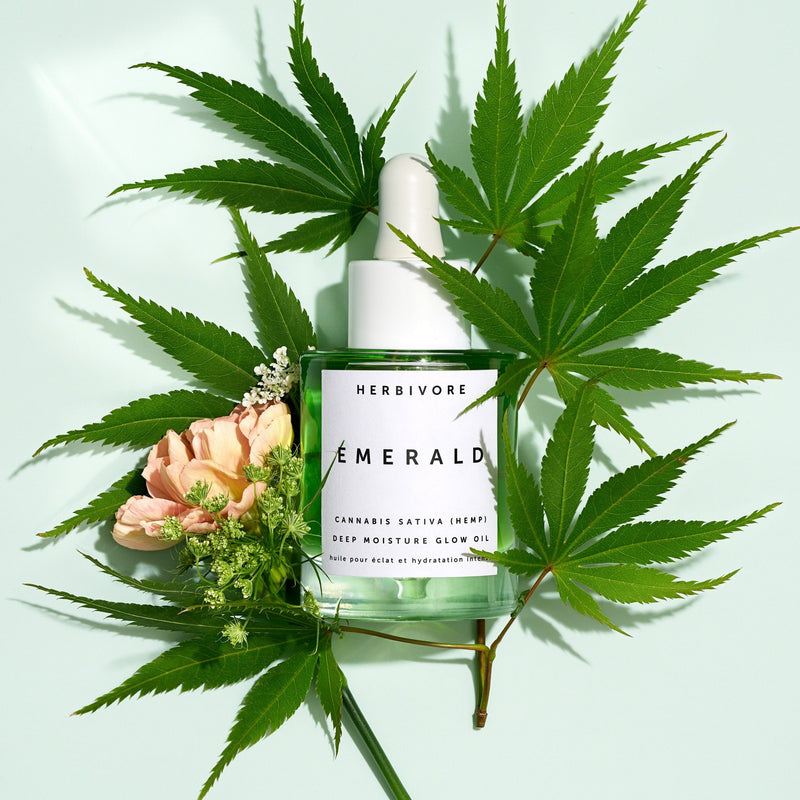 クリーンビューティー Herbivore Botanicals フェイスオイル オイル美容液 アシュワガンダ根エキス アサ種子油 ヴィーガン クルエルティフリー アダプトゲン配合 合成香料合成着色料不使用 商品イメージ