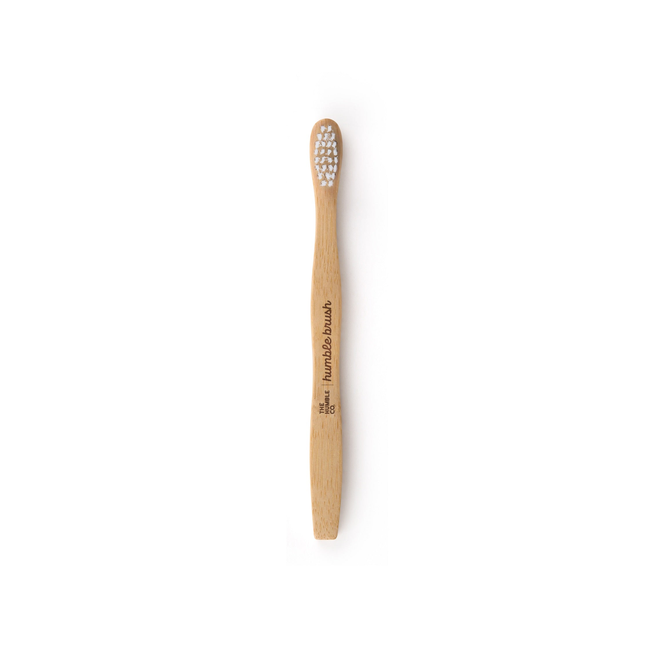 THE HUMBLE CO. Bamboo Kids Toothbrush (White)