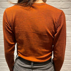 Joha ウール リブブラウス（アプリコットK）