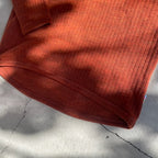 Joha ウール リブブラウス（アプリコットK）