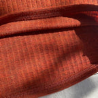 Joha ウール リブブラウス（アプリコットK）