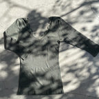 Joha ウール・シルク アンダーシャツ（オリーブ）