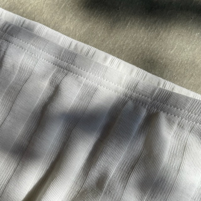 Joha ウール・シルク ヒップスターレース（オフホワイト）