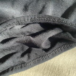 Joha ウール マキシブリーフ (ブラック）