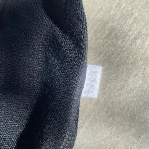 Joha ウール マキシブリーフ (ブラック）