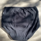 Joha ウール マキシブリーフ (ブラック）