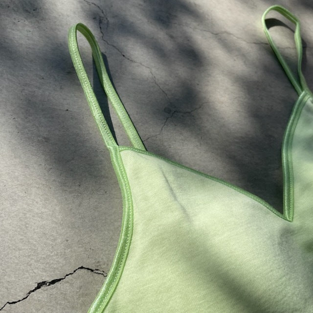 【期間限定11/21-12/14】Souple Luz ブラパットキャミソール（パット入り）ライム