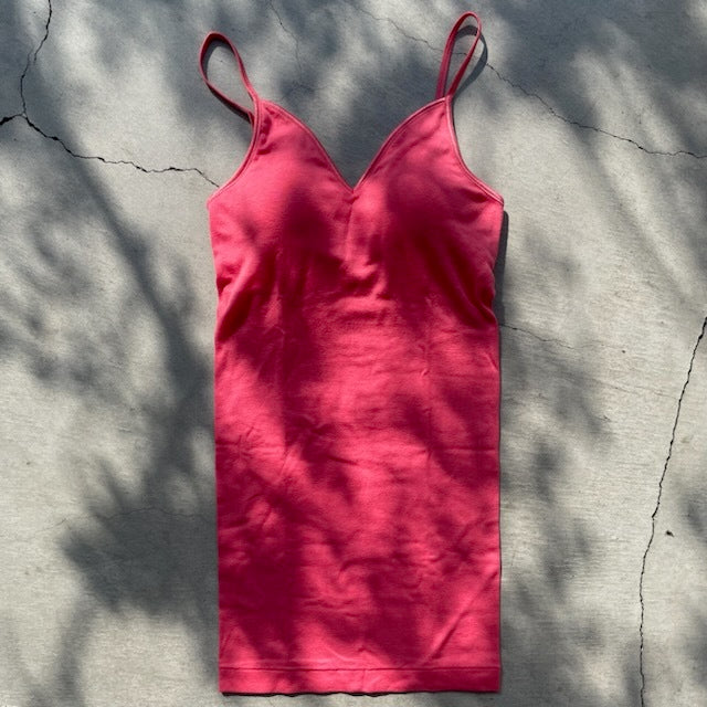 【期間限定11/21-12/14】Souple Luz ブラパットキャミソール（パット入り）ピオニー