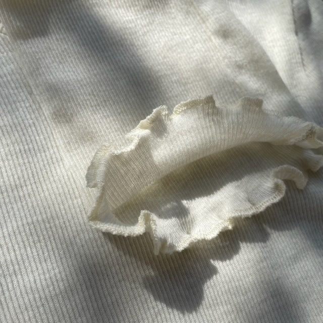 【期間限定11/21-12/14】Souple Luz コットンカシミヤリブ タートルネックロングスリーブTシャツ