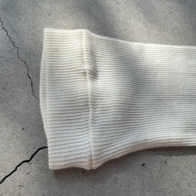 【期間限定11/21-12/14】Souple Luz コットンカシミヤリブ タートルネックロングスリーブTシャツ