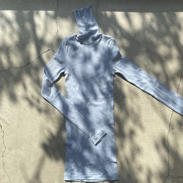 【期間限定11/21-12/14】Souple Luz コットンカシミヤリブ タートルネックロングスリーブTシャツ